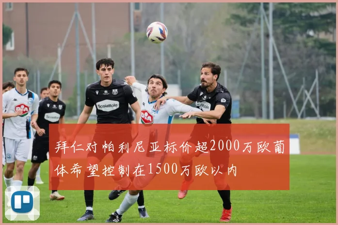 拜仁对帕利尼亚标价超2000万欧葡体希望控制在1500万欧以内